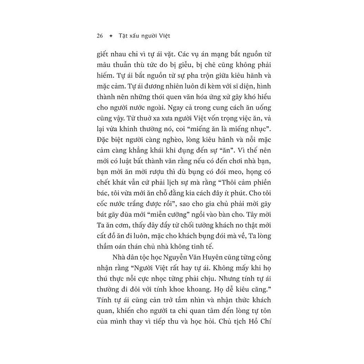 Tật xấu người Việt: Tản mạn về tính cách người Việt và văn hóa thị dân - Ảnh 5