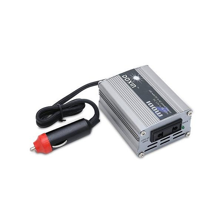Bộ chuyển đổi điện 12V-220V-100W cho xe ô tô