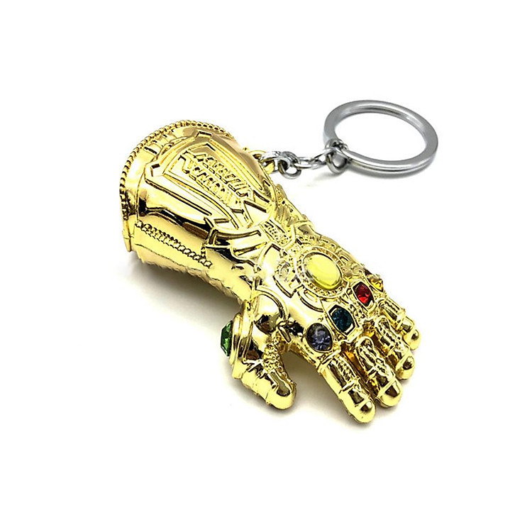 Móc Chìa Khóa Hình Găng Tay Thanos Bằng Kim Loại
