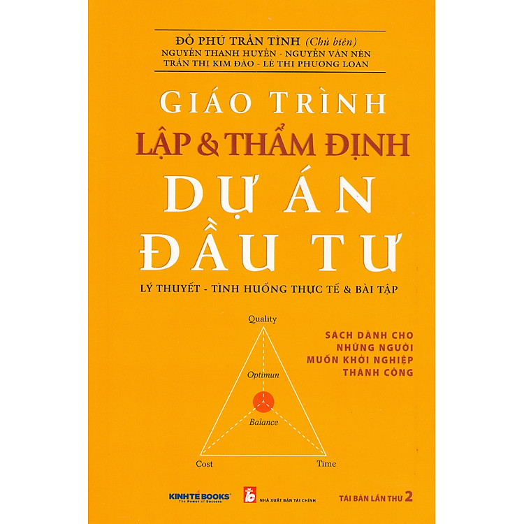Giáo trình Lập Và Thẩm Định Dự Án Đầu Tư: Lý Thuyết – Tình Huống Thực Tế Và Bài Tập