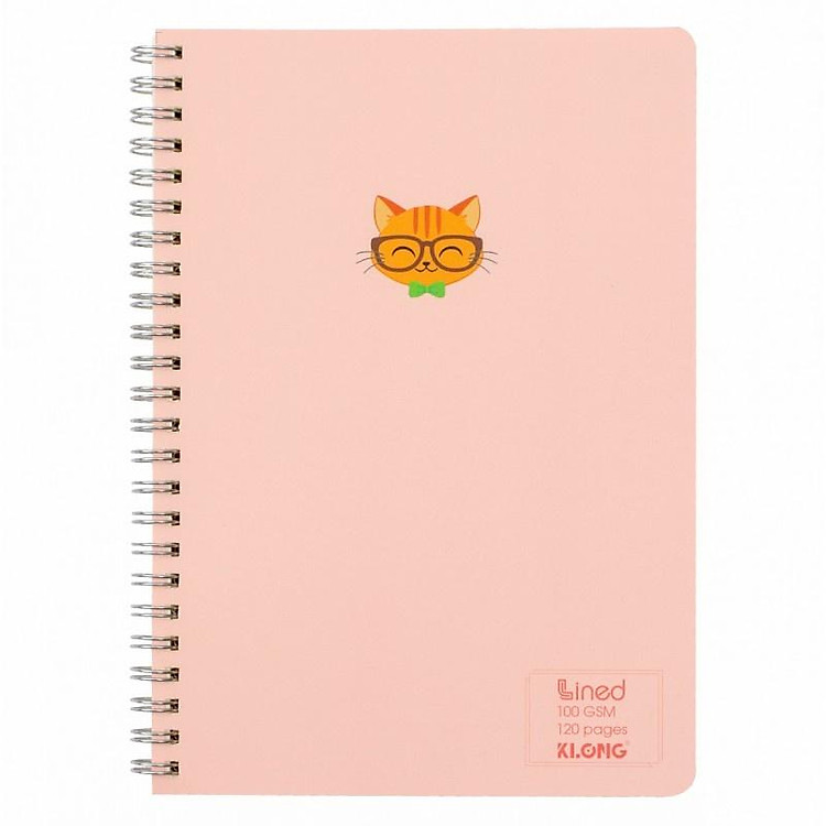 Sổ kẻ ngang lò xo kép A5 (120 trang) - Ảnh 4