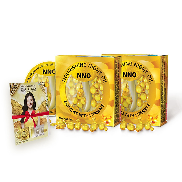 Bộ 2 sản phẩm NNO (Hộp 30 Viên * 2) + Tặng thêm 6 ngày sử dụng NNO (6 viên)