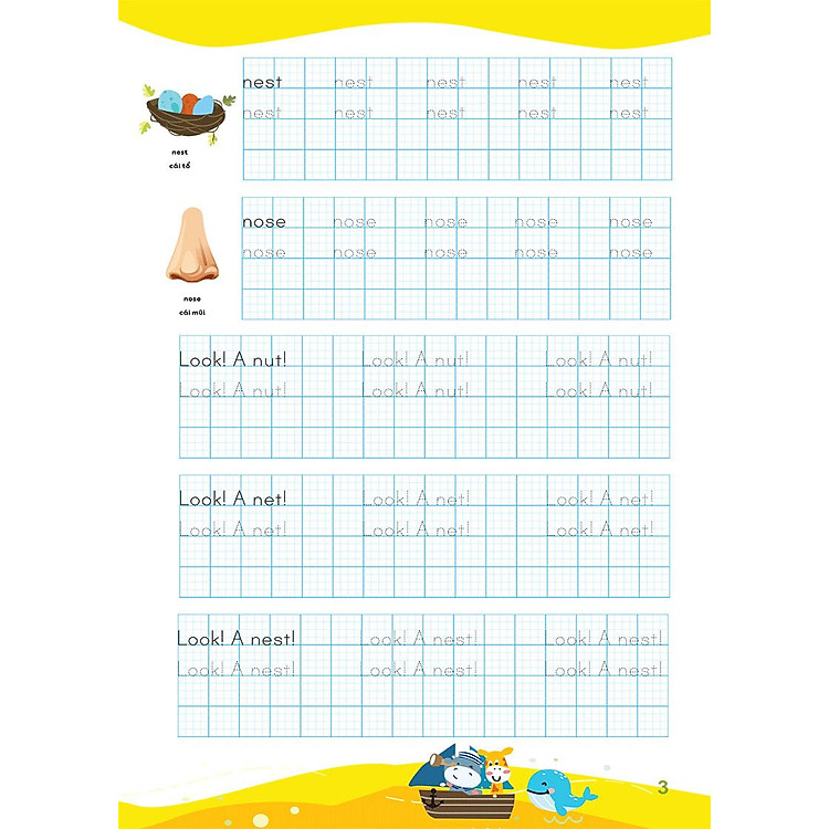 Luyện Viết Chữ Nhớ Từ Vựng - English Writing My Phonics Grade 2 - Ảnh 7
