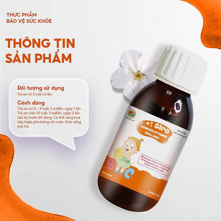 Mua Siro Godekid Vitamin Chính Hãng Tin cậy Giá tốt - Hình ảnh 3