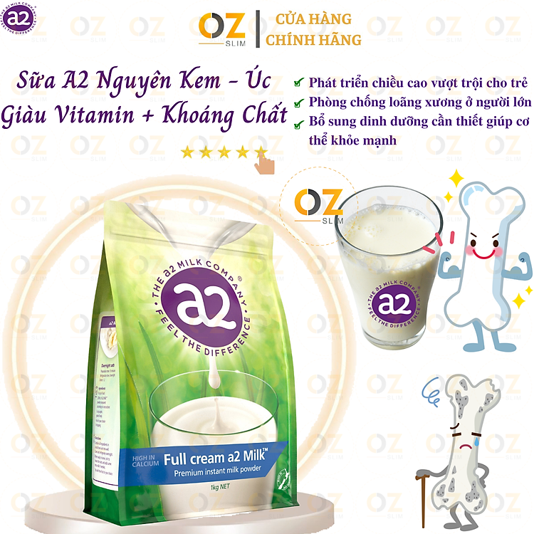 Tham Khảo tại ConCung: Nơi Sữa A2 Full Cream Tăng Chiều Cao Hàng chuẩn , nhận ngay nhiều Ưu đãi