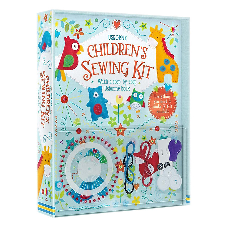 Sách Usborne Children's Sewing Kit