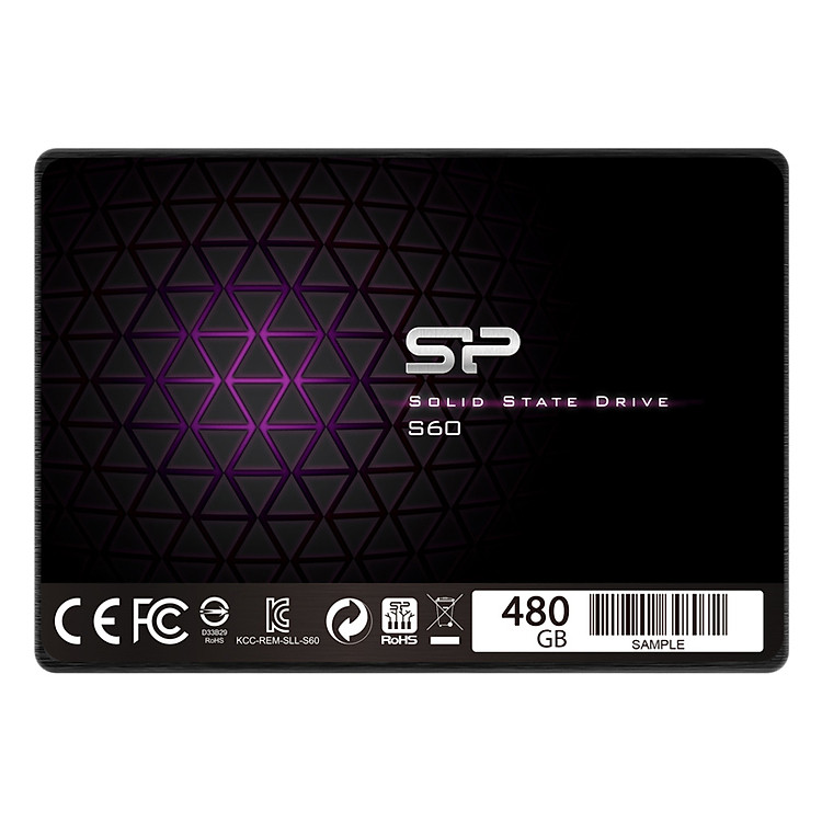 Ổ Cứng SSD Silicon Power S60 60GB SATA3 6Gbps 2.5" - Hàng Chính Hãng