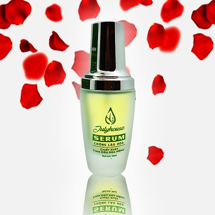Serum ngừa lão hóa tinh dầu hoa hồng 30ml JULYHOUSE