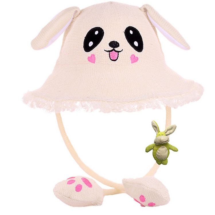 Mũ bóp tai thỏ điều khiển hai tai (Mẫu Mùa Hè) TẶNG gấu bông TotdepreHH1037