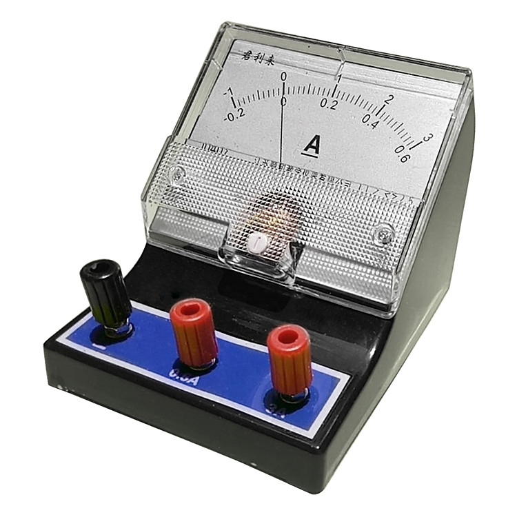 Ampe kế đo cường độ dòng điện 3A, dụng cụ lắp ghép mạch điện