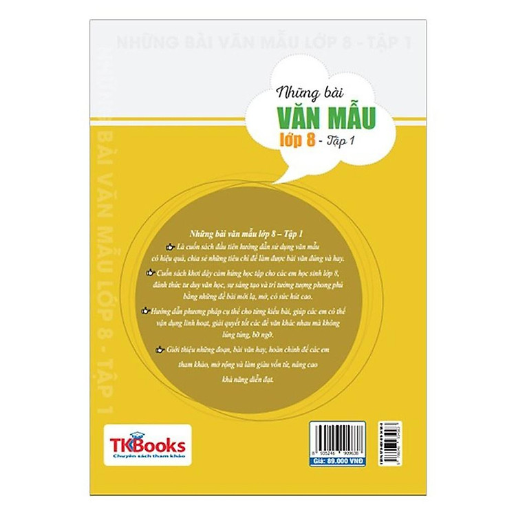 Những Bài Văn Mẫu Lớp 8 - Tập 1 - Ảnh 2