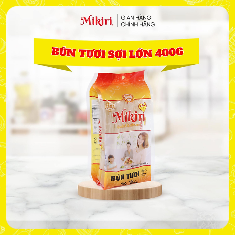 MUA 2 TẶNG 1 - Bộ 3 loại Bún khô Mikiri cao cấp 1 bún tươi sợi lớn + 1 bún tươi sợi nhỏ + 1 bún xào - Hình ảnh 2