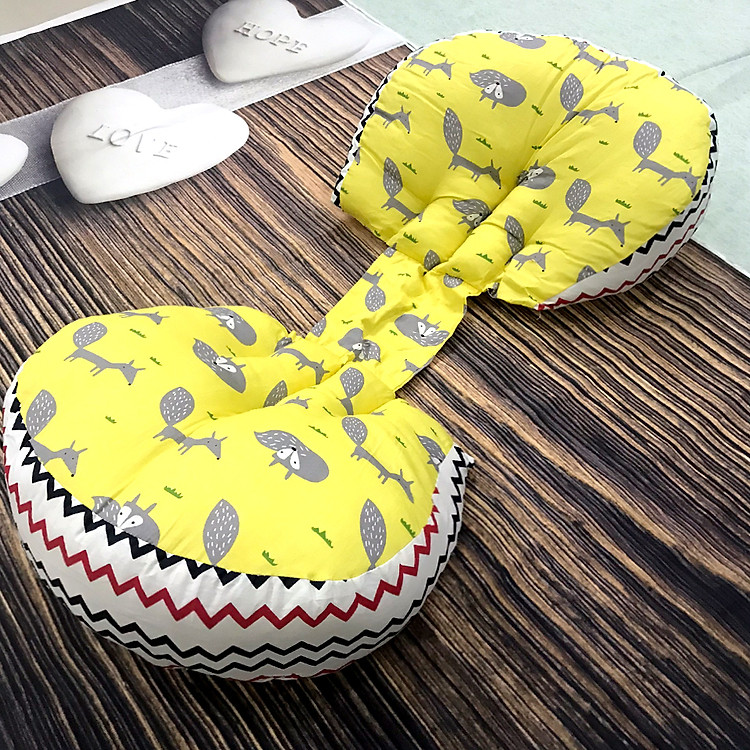 Gối Chặn Cho Bà Bầu LOẠI TO - Màu Ngẫu Nhiên