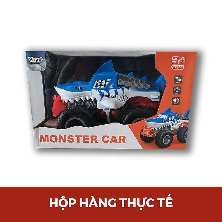 Mua Combo Xe Cá Mập Và Xe Thể Thao VECTO Chính hãng Giá rẻ - Hình ảnh 3