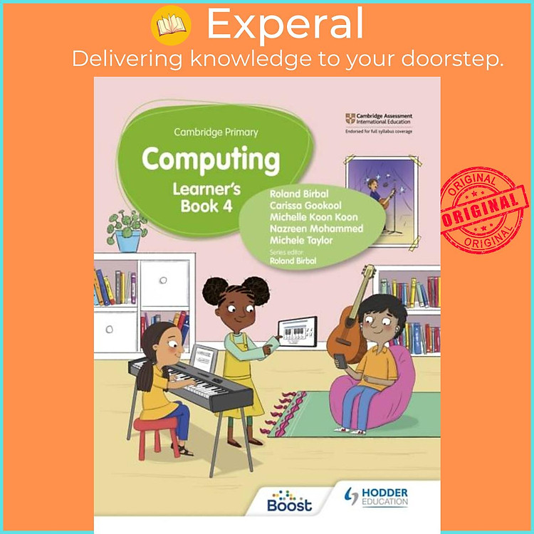 Sách - Cambridge Primary Computing Learner's Book Stage 4 by Michele Taylor (UK edition, paperback)