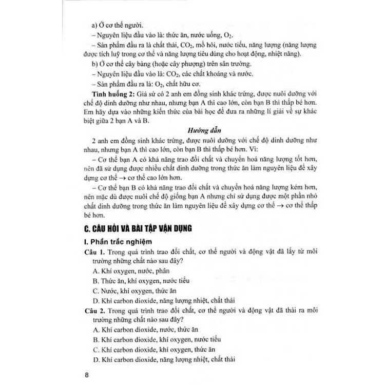 Bồi Dưỡng Học Sinh Giỏi Sinh Học Lớp 7 - Ảnh 4