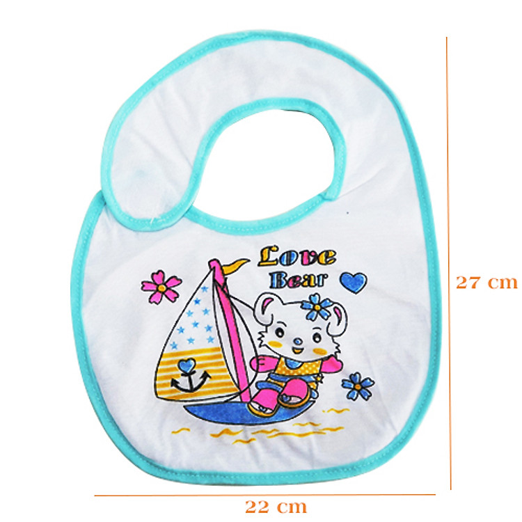 Mua Yếm dán ăn dặm hai mặt cho bé Chính hãng Giá rẻ - Hình ảnh 2