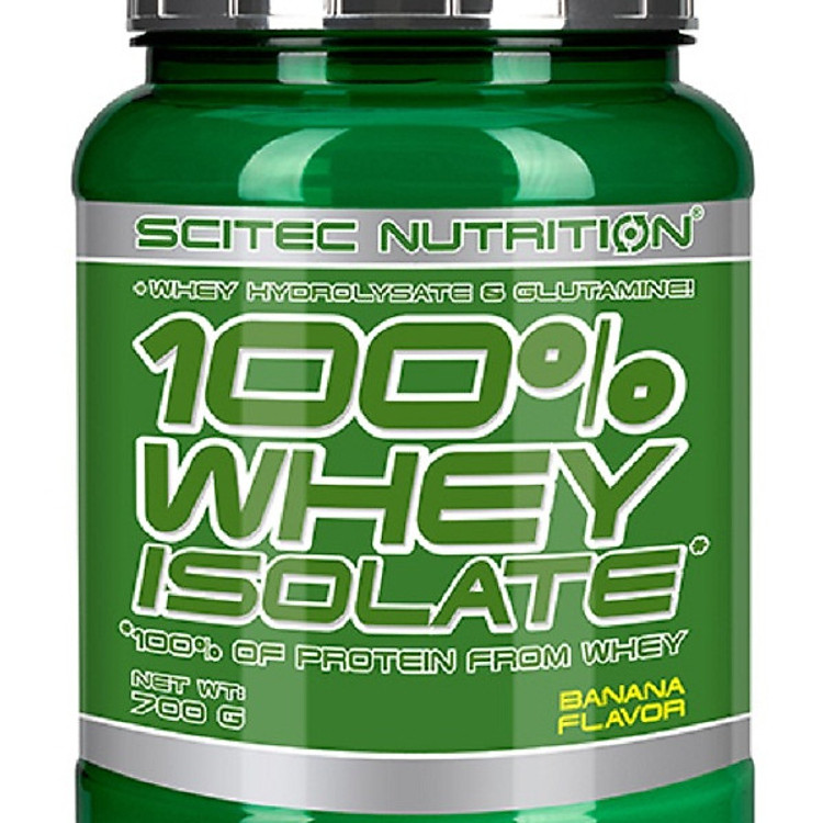 100% WHEY PROTEIN ISOLATE 700G BANANA