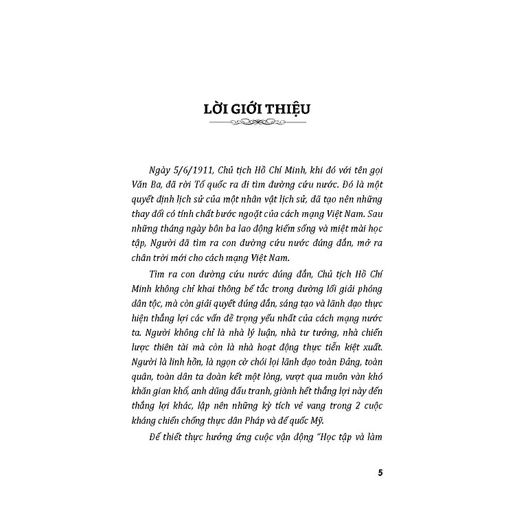 Chủ Tịch Hồ Chí Minh Với Cuộc Hành Trình Của Thời Đại - Tìm Đường Đi Cho Dân Tộc Đi Theo - Ảnh 3