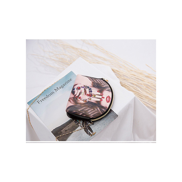 Túi xách nữ mini đeo chéo da mềm hàn quốc cao cấp Bomesa TX23