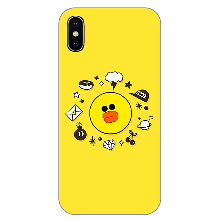 Ốp lưng dẻo cho Apple iPhone X_Duck