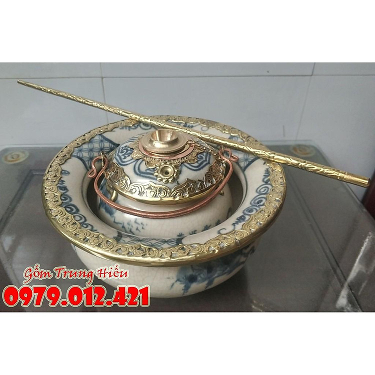 Bát điếu men rạn Bát Tràng - Ảnh 4