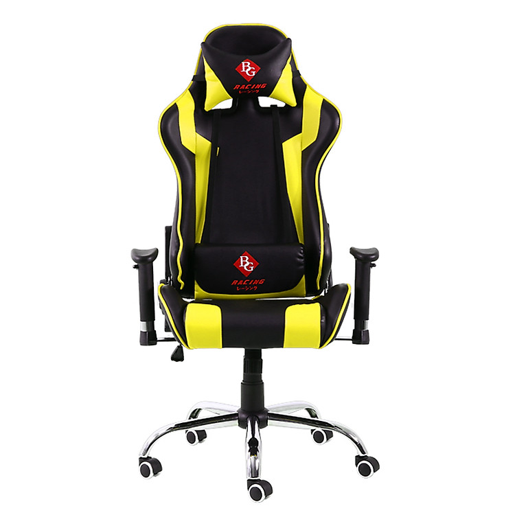BG Ghế chơi game Mẫu G1 (Yelow/Black) (hàng nhập khẩu)