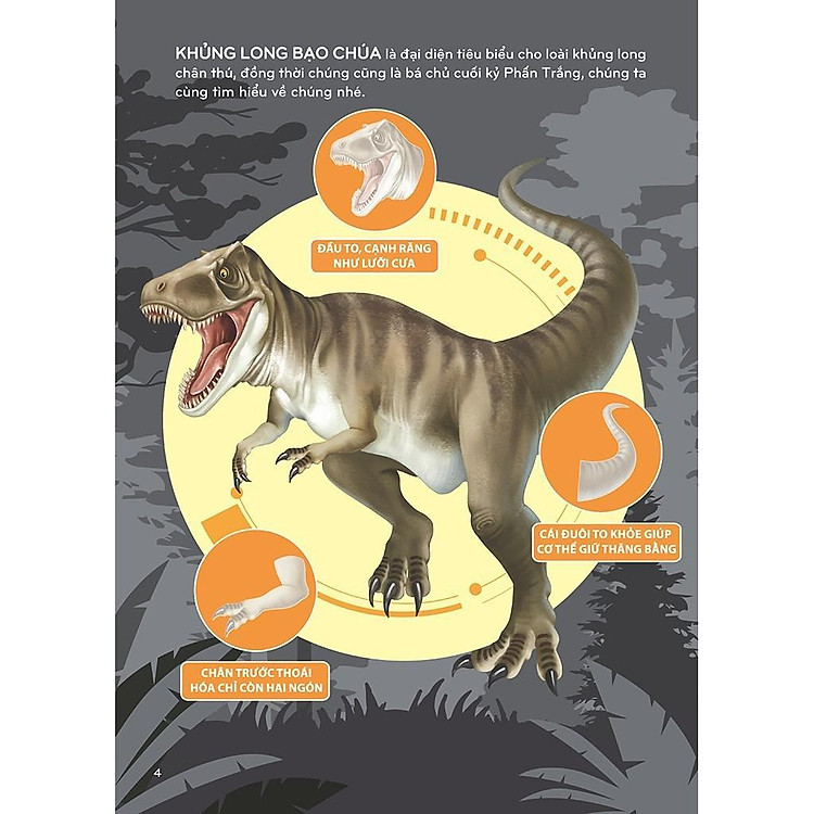 Sticker Khủng Long Phát Triển Trí Thông Minh Cho Trẻ - Tập 2 - Ảnh 3