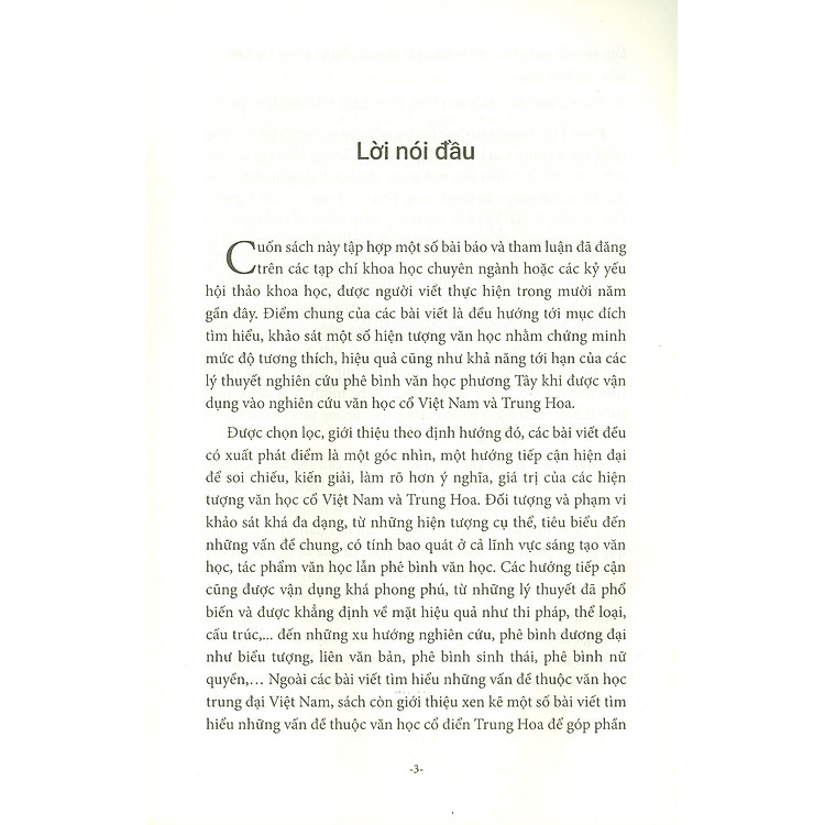 Văn Học Cổ Việt Nam Và Trung Hoa - Những Hướng Tiếp Cận - Ảnh 4
