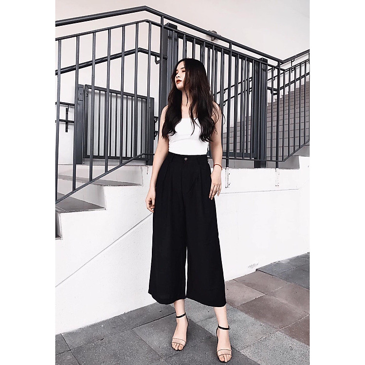 Quần Tây công sở ống rộng nữ hàng thiết kế MG201