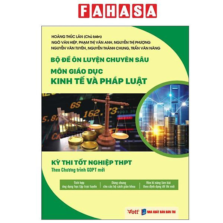 Sách - Bộ Đề Ôn Luyện Chuyên Sâu - Môn Giáo Dục Kinh Tế Và Pháp Luật - Kỳ Thi Tốt Nghiệp THPT Theo Chương Trình GDPT Mới