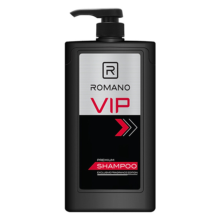 Dầu Gội Cho Nam Romano VIP (650g) - Tặng Bình Nước Thể Thao 1L
