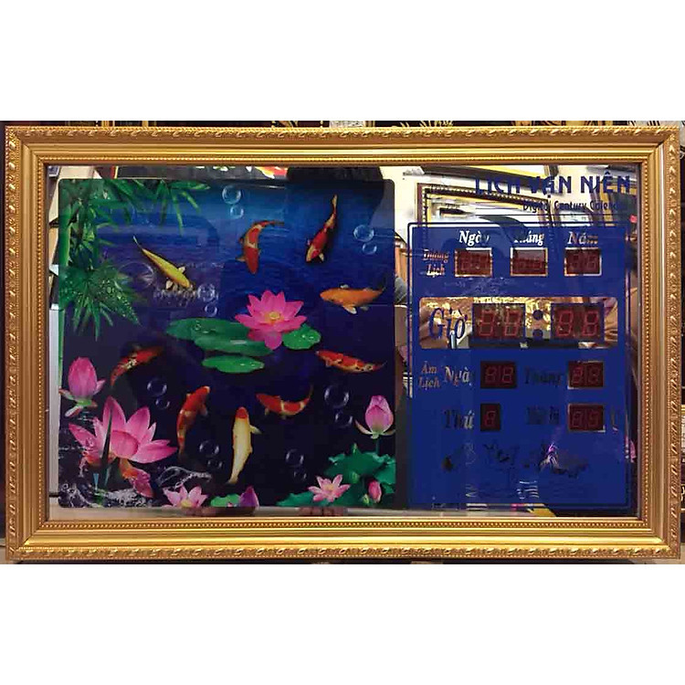 Tranh lịch vạn niên treo tường mẫu nhí 35x55cm