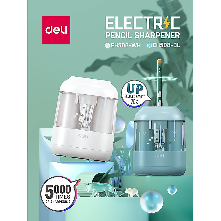 Gọt Bút Chì Điện Tự Động Deli (1 chiếc) - Ảnh 2