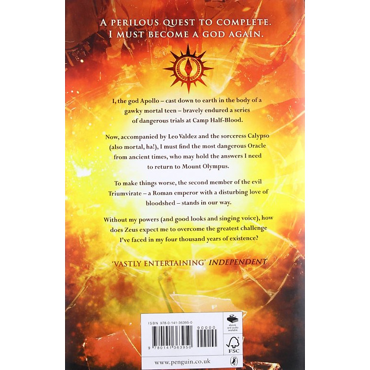 Truyện đọc thiếu niên tiếng Anh: The Trials of Apollo 2 - The Dark Prophecy - Ảnh 2