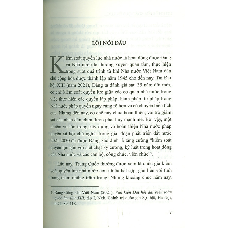 Cơ Chế Kiểm Soát Quyền Lực Nhà Nước Ở Trung Quốc Và Một Số Kinh Nghiệm Cho Việt Nam - Ảnh 5