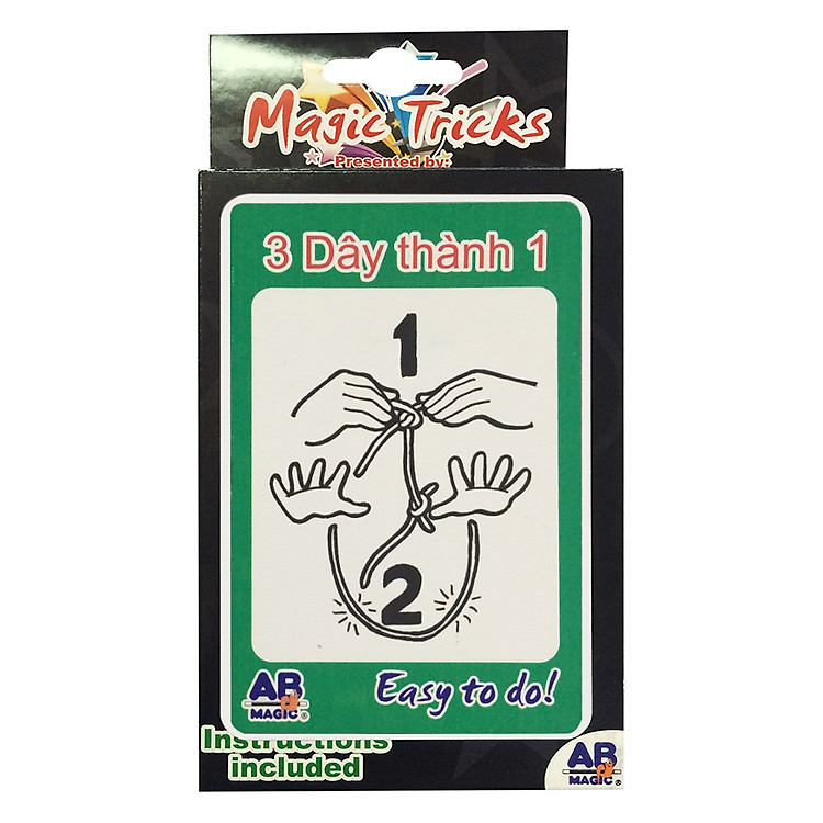 Đồ Chơi Ảo Thuật 3 Dây Thành 1 Magic Wacky