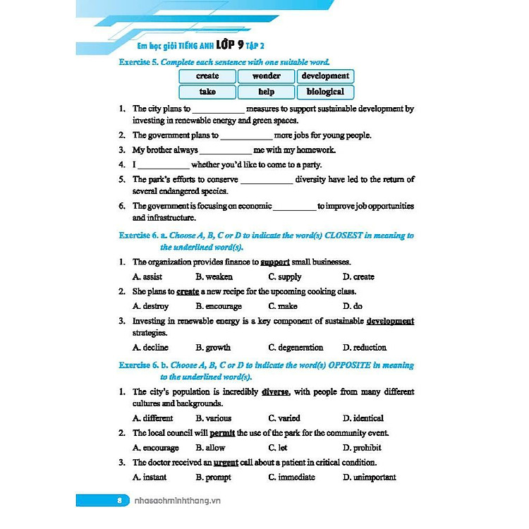 Global Success - Em Học Giỏi Tiếng Anh Lớp 9 - Có Đáp Án (Tập 2) - Ảnh 7