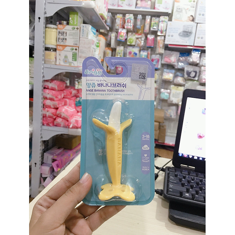 Mua Gặm Nướu Mềm Quả Chuối Ange Chính hãng Giá tốt