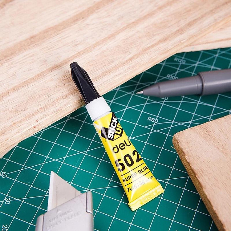 Keo 502 3gr - Deli 7146 (Bộ 4) - Ảnh 5