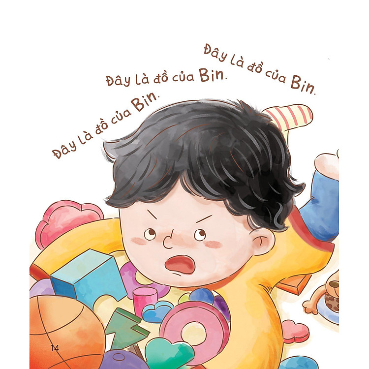 Bài Học Đầu Đời Cho Bé - Không Được Đụng Vào Đồ Của Tớ! - Ảnh 2