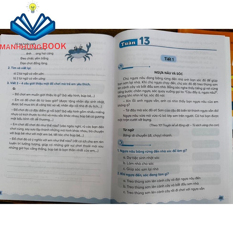 Luyện tập Tiếng Việt lớp 4 (Tập 1 + Tập 2) - Ảnh 5