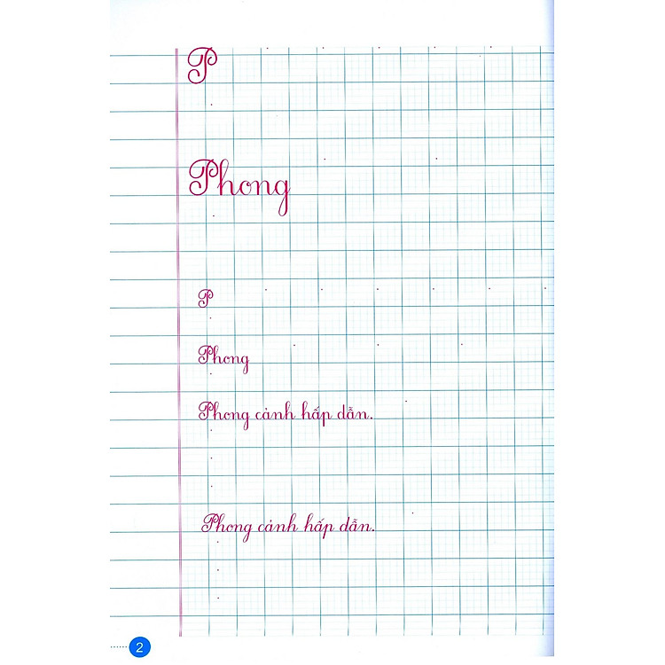 Luyện Nét Chữ Rèn Nết Người - Vở Ô Li Có Mẫu Chữ - Lớp 2 - Quyển 2 (Tái Bản 2020) - Ảnh 2