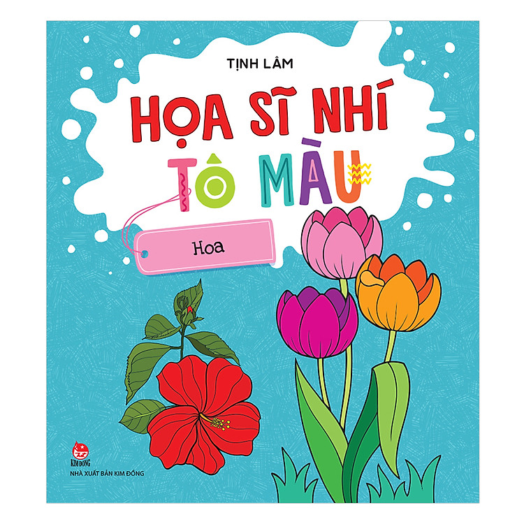 Họa Sĩ Nhí Tô Màu: Hoa - Ảnh 2