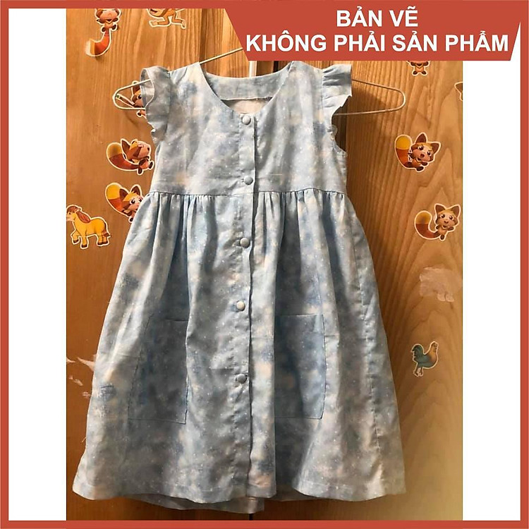 Rập đầm cánh tiên cho bé - Giấy A0 R400 (6 chiếc) - Ảnh 5