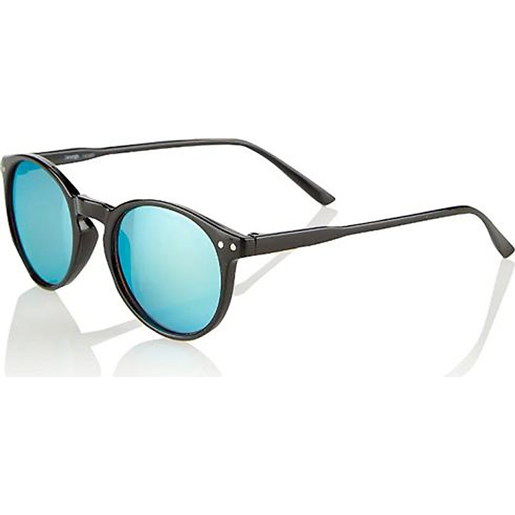 Kính râm tráng gương tròn màu đen cho bé 2 - 5 tuổi