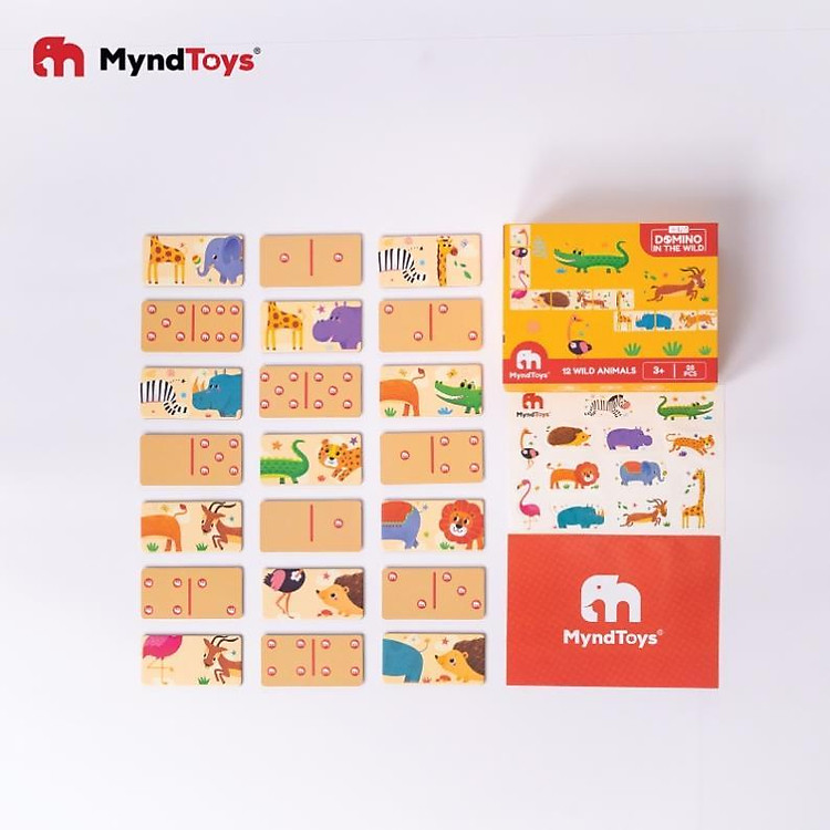 Đồ Chơi Giáo Dục Myndtoys Domino Chính hãng Ưu đãi - Hình ảnh 3