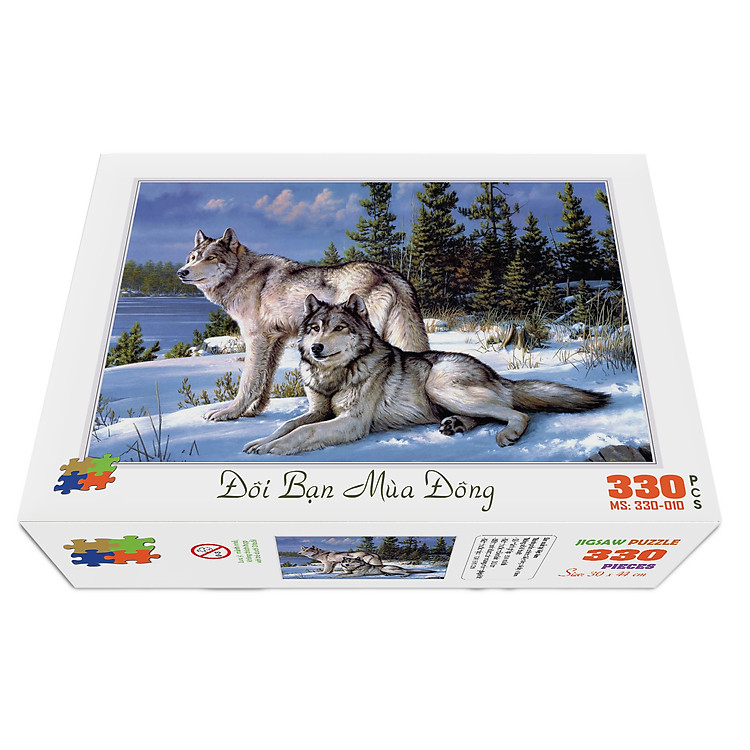 Mua Bộ tranh xếp hình Đôi Bạn Mùa Đông Chính hãng Giá tốt