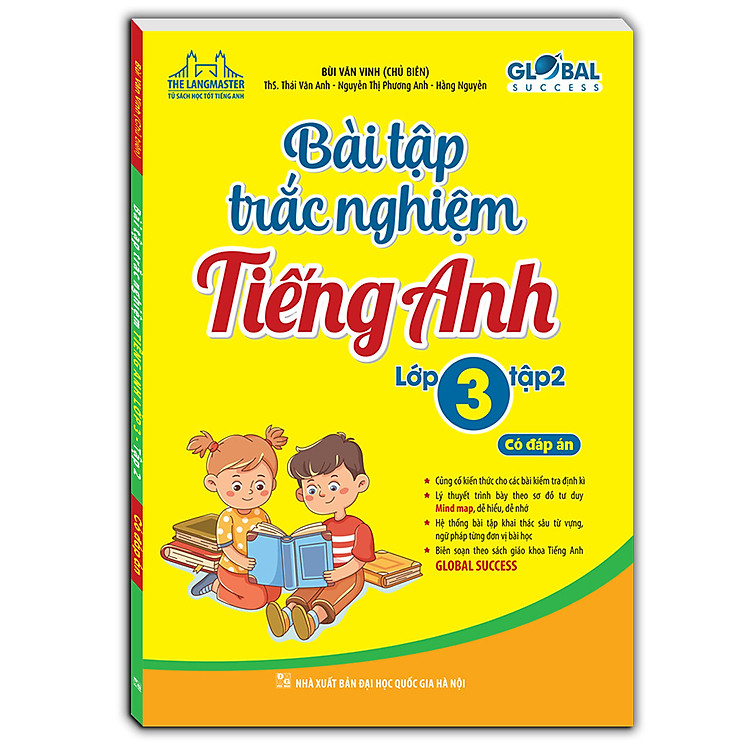 GLOBAL SUCCESS – Bài Tập Trắc Nghiệm Tiếng Anh Lớp 3 (Tập 2)