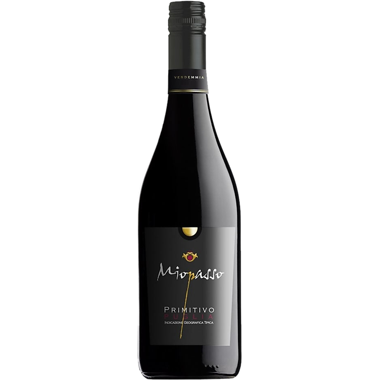 Rượu vang đỏ Ý Miopasso Primitivo Puglia 14% độ